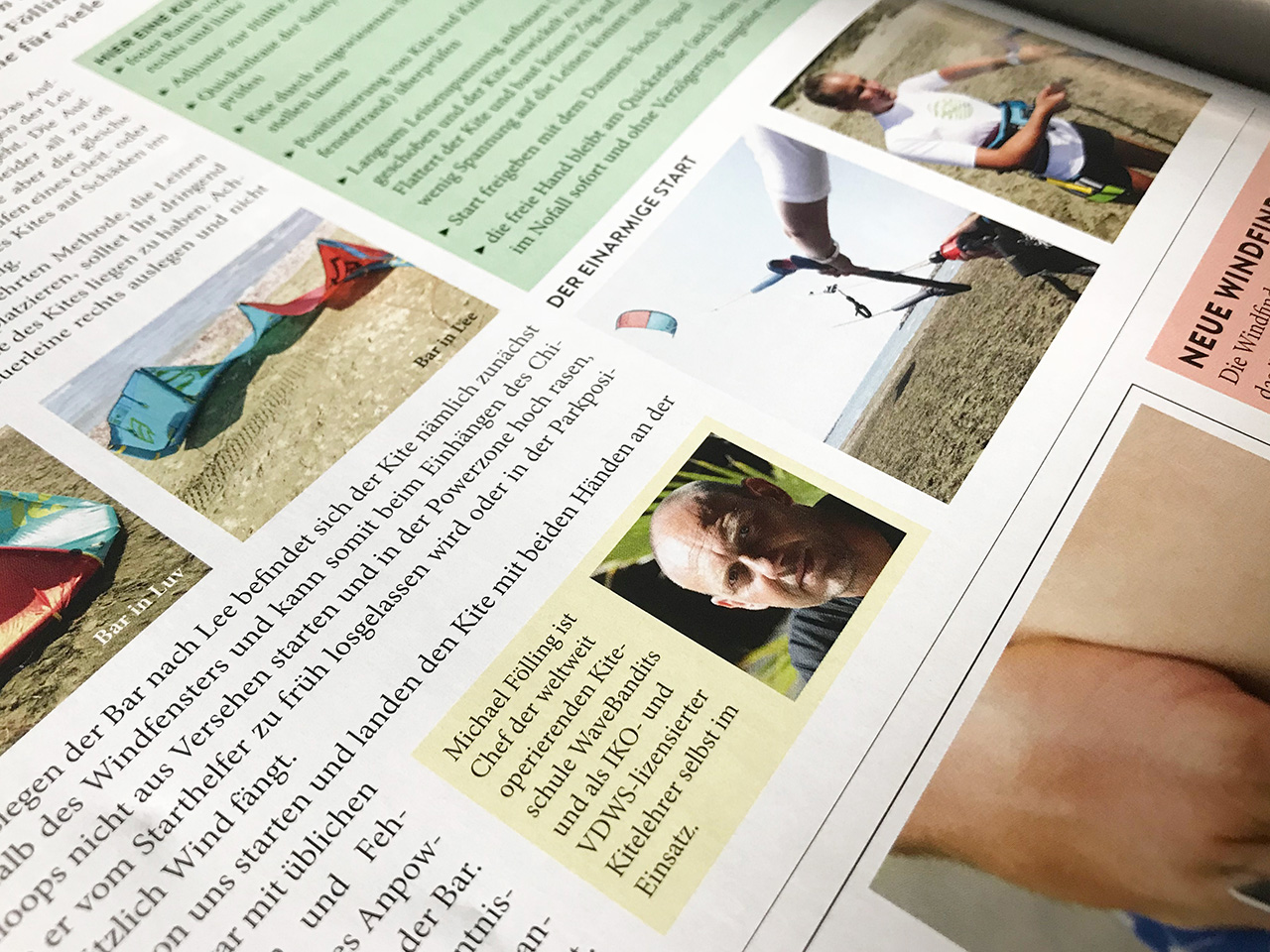 Module Der modulare Aufbau ermöglichte nicht nur redaktionell eine variable Handhabung unterschiedlicher Themen, sondern auch eine gewisse Leichtigkeit in einer sinnvollen Gestaltung