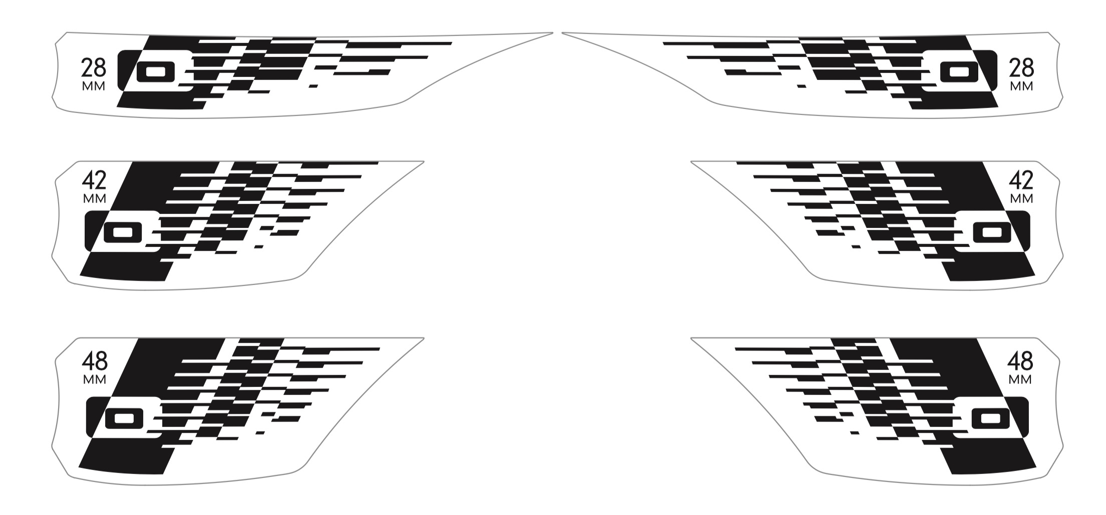 Responsive Die Adaption erfolgte durch diagonale Verschiebung und unidirektionale, relative Verzerrung